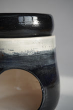Load image into Gallery viewer, BLACK &amp; GREY WAX BURNER
