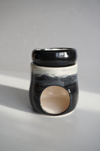 Load image into Gallery viewer, BLACK &amp; GREY WAX BURNER
